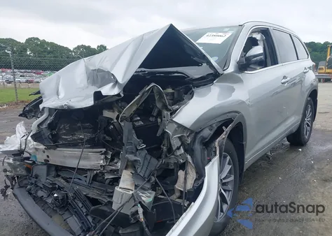 2017 Toyota Highlander Xle from USA, damaged, VIN 5TDJZRFH1HS358079